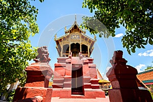 Part of the temple Wat Phra That Haripunchai in Lamphun