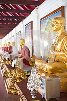 Part of the temple Wat Phra That Haripunchai in Lamphun