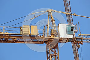 Part of a tower crane