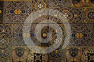 A part of a Turkish tile, a beautiful ornament