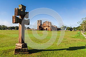 Part of the UNESCO site - Jesuit Missions of the Guaranis: Churc photo