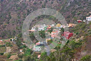 Part of Valle Hermoso on the Island of La Gomera Canary Islands, Spain