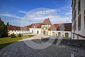 A part of Zeil Castle near Leutkirch, Germany photo