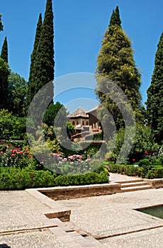Partal Gardens, Alhambra Palace. photo