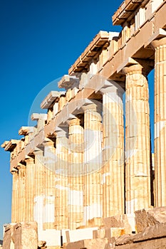 The Partenon in Athens, Greece photo