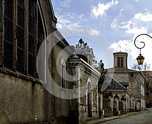 Parthenay is a town in Deux-Sèvres.