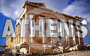 Parthenon on Acropoli.