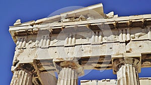 The Parthenon, Acropolis, Athens. Detail.