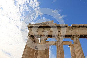 PARTHENON - ACROPOLIS - ATHENS - DETAILS COLUMNS