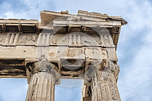 Parthenon of the Acropolis of Athens, Greece