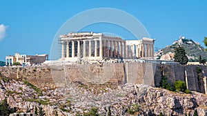 Parthenon on Acropolis, Athens, Greece