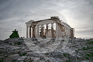 Parthenon in the Acropolis of Athens, Greece