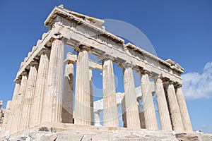 Parthenon in Acropolis - Athens - Greece