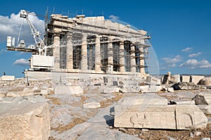 Parthenon Acropolis of Athens, Greece