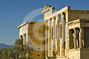 Parthenon on the Acropolis in Athens, Greece