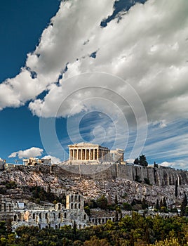 Parthenon, Acropolis of Athens, Summer Vacations in Greece, at d