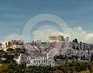 Parthenon, Acropolis of Athens, the symbol of Greece