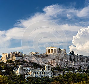 Parthenon, Acropolis of Athens, the symbol of Greece