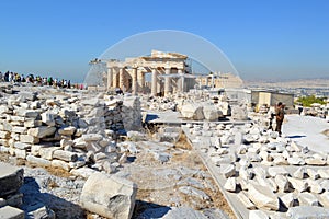 Parthenon and Acropolis of ÃÂthens, Greece
