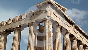 Parthenon - ancient temple in Athens, Greece