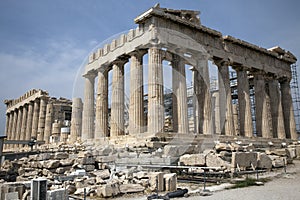 The Parthenon in Athens Greece