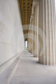 Parthenon Side and Columns