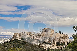 Parthenon temple in Acropolis