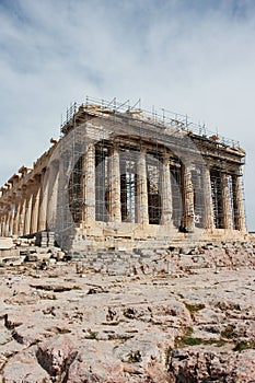 Parthenon temple, Acropolis in Athens