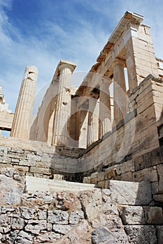 Parthenon temple, Acropolis in Athens