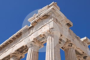 Parthenon temple on Athens Acropolis