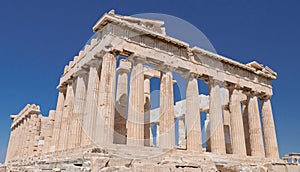 Parthenon temple on Athens Acropolis