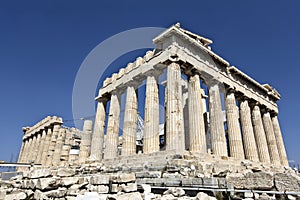 Parthenon temple in Athens, Greece