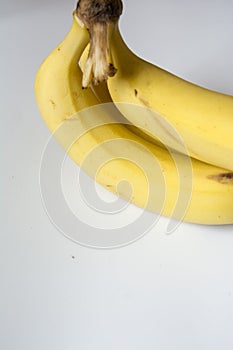 Partial close up of banana