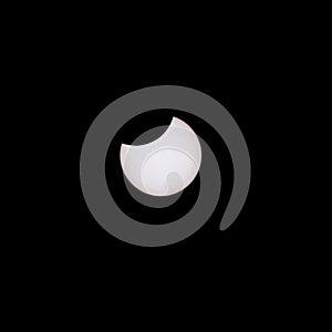 Partial Eclipse of the Sun - UK - 10 June 2021