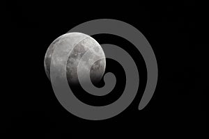 Partial full moon eclipse from 28 october 2023