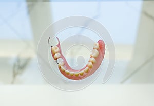 Partial plate denture