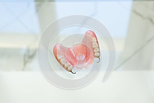 Partial plate denture