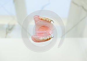 Partial plate denture