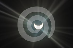 Partial solar eclipse