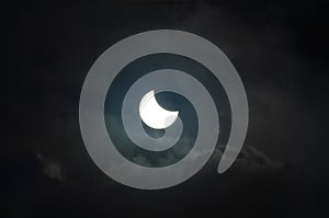 Partial solar eclipse