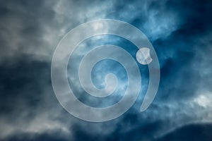 Partial Solar Eclipse on a Cloudy Day 20.03.2015