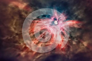 Partial Solar Eclipse on a Cloudy Day 20.03.2015