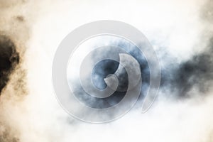 Partial Solar Eclipse on a Cloudy Day 25.10.2021 in Czechia