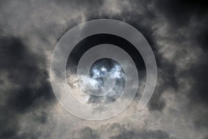 Partial solar eclipse