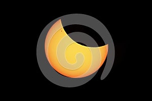 Partial solar eclipse