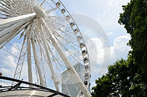 SkyView Atlanta Ferris wheel photo