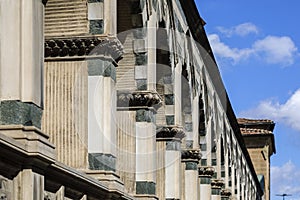 Partial view of Basilica of Santa Maria Novella