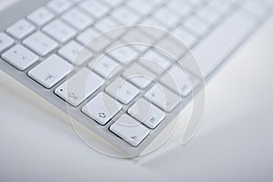 Partial View of a Computer Keyboard photo