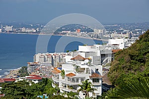 Partial view of Puerto Vallarta