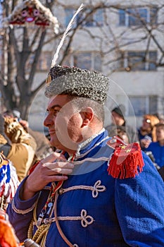 Participant in Surva Festival in Pernik, Bulgaria